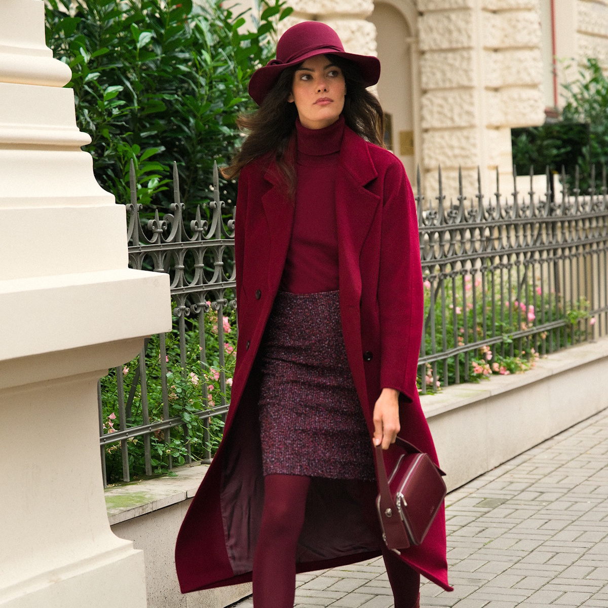 Burgundy Elegance - trend sezonu