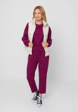 Spodnie dresowe w kolorze bordowym