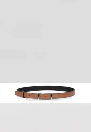 Camelowy klasyczny pasek