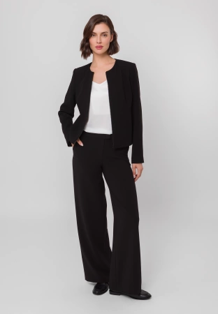 Spodnie z szeroką nogawką