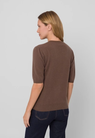 Dzianinowa bluzka z kaszmirem