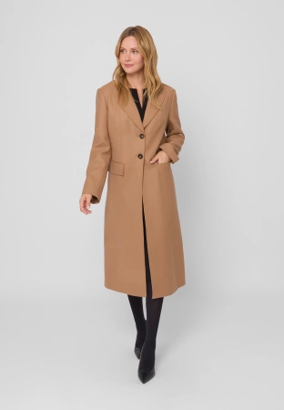 Wełniany płaszcz dyplomatka