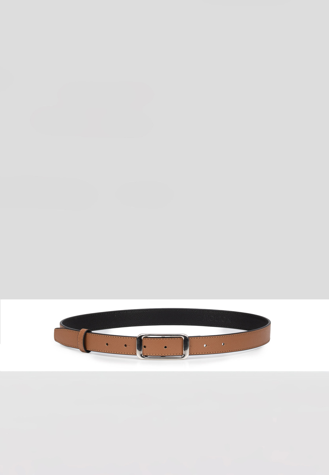 Camelowy klasyczny pasek