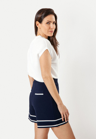 Krótkie dzianinowe spodenki