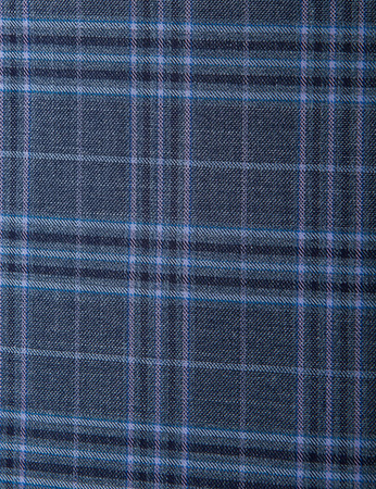 Spodnie w niebieską kratę