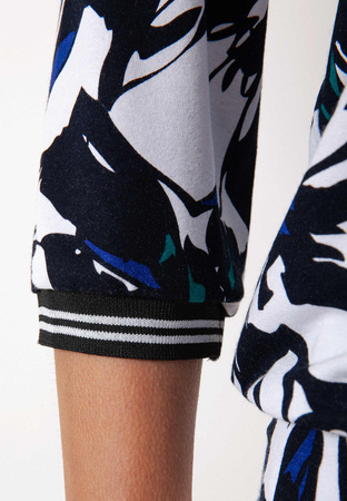 Wiskozowa bluzka w kwiaty