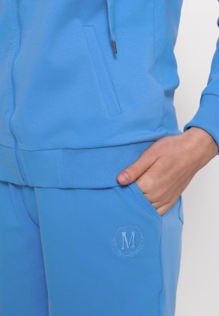 Bawełniane dresowe spodenki w kolorze niebieskim