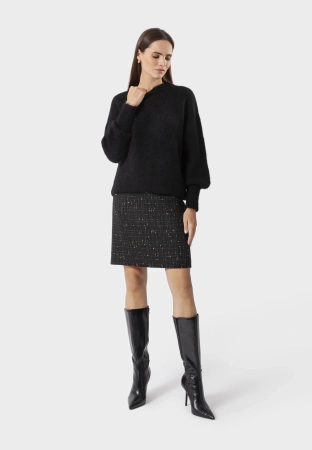 Sweter oversize z alpaką