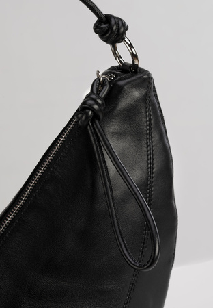 Torebka z miękkiej skóry