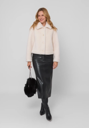 Spódnica z ekoskóry