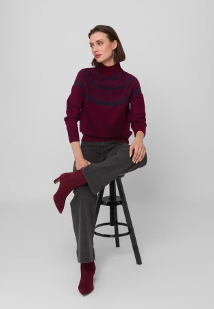 Szare jeansy z szeroką nogawką