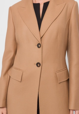 Wełniany płaszcz dyplomatka