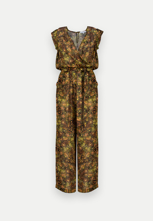 Kombinezon we wzór paisley z wiskozy