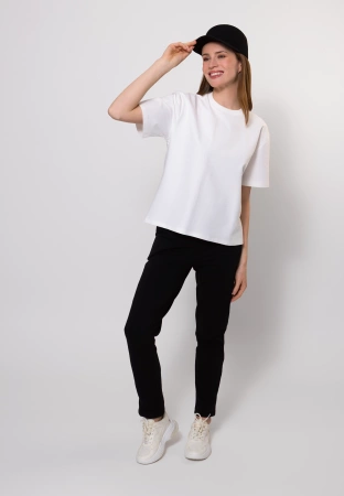 Bawełniane spodnie dresowe w kolorze czarnym