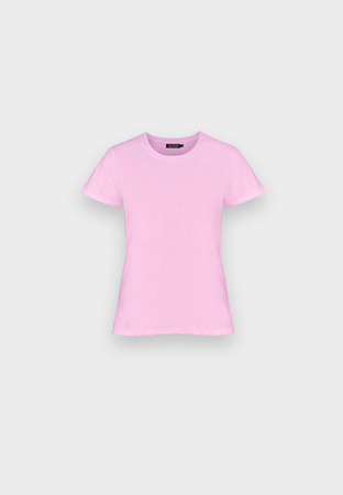 Różowy bawełniany t-shirt
