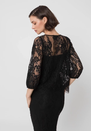 Koronkowa bluzka z topem