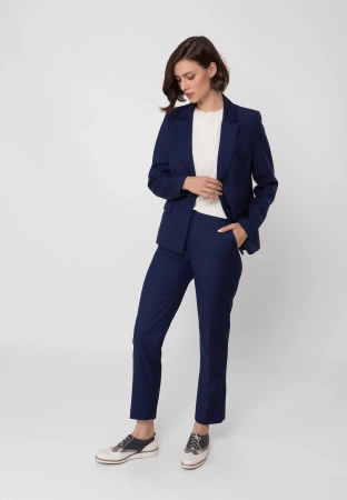 Ecru dzianinowa bluzka z drobnymi cekinami