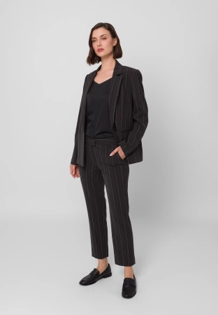 Klasyczny żakiet w prążek