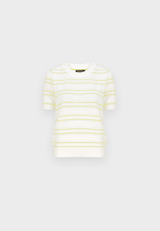 Dzianinowa bluzka w żółte paski