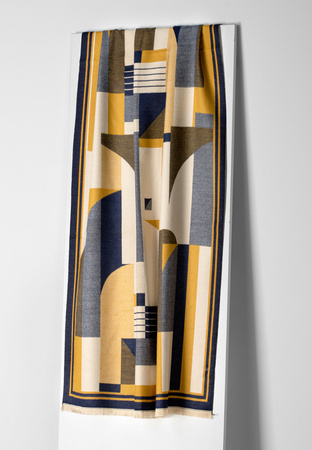 Szal w abstrakcyjny wzór