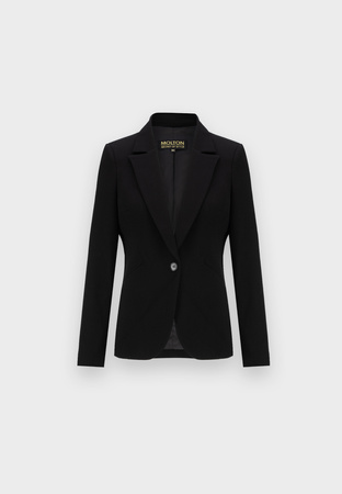 Klasyczny żakiet zapinany na jeden guzik