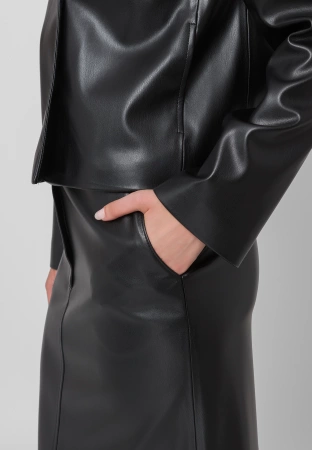 Spódnica z ekoskóry