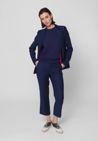 Żakiet z ozdobną wypustką