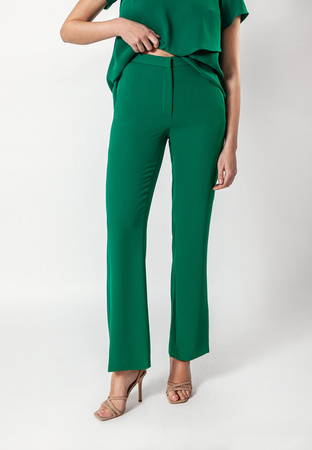 Lejące zielone spodnie