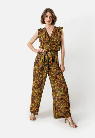 Kombinezon we wzór paisley z wiskozy