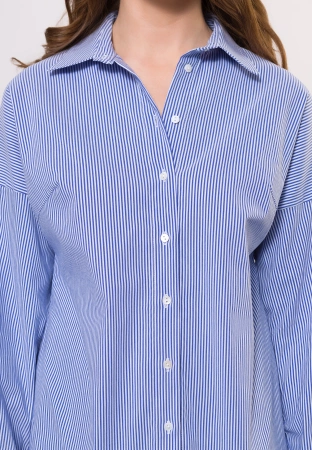 Koszula w paski z kimonowymi rękawami