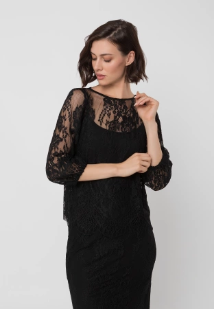 Koronkowa bluzka z topem