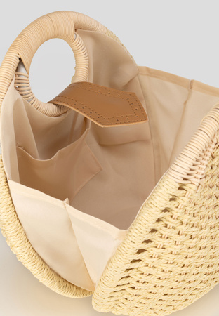 Pleciony koszyczek do ręki