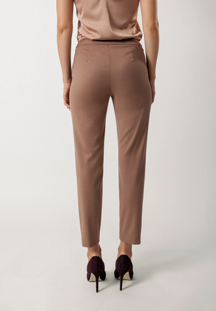 Brązowe cygaretki z lampasem