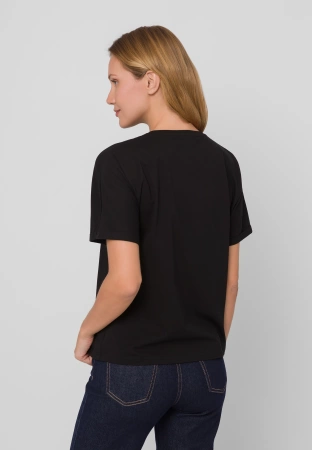 Bawełniany t-shirt z aplikacją