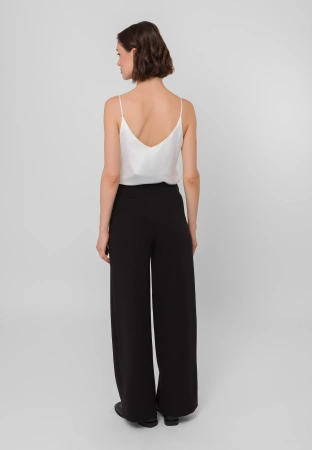 Spodnie z szeroką nogawką