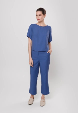 Proste spodnie z wiskozą