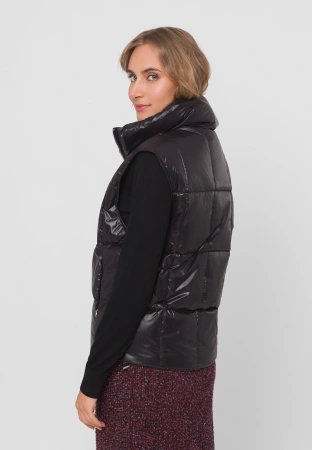 Puchowa kamizelka z naturalnym wypełnieniem