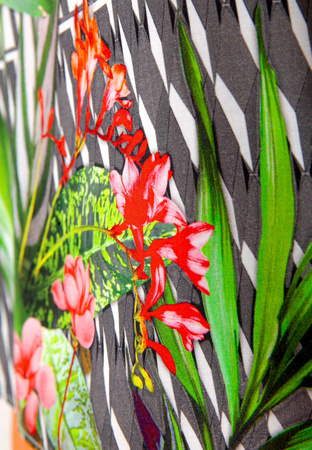 Wiskozowa bluzka w kwiaty