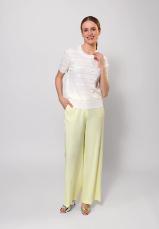 Dzianinowa bluzka w żółte paski