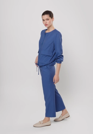 Proste spodnie z wiskozą