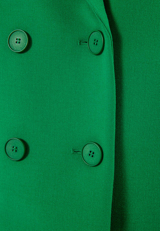 Krótki zielony żakiet