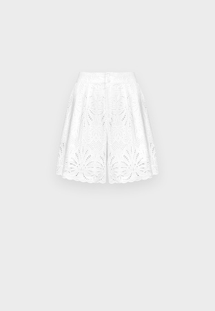 Krótkie ażurowe spodenki 100% bawełna