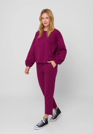 Spodnie dresowe w kolorze bordowym