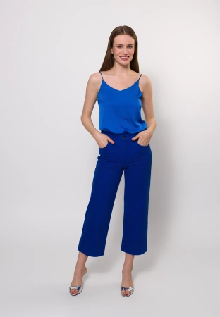Niebieskie jeansy cropp
