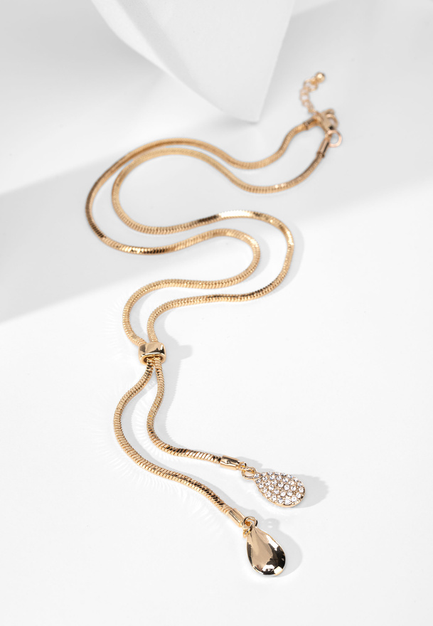 Naszyjnik z podwójną zawieszką