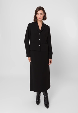 Długa trapezowa spódnica