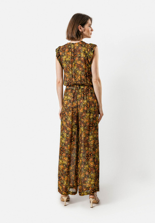 Kombinezon we wzór paisley z wiskozy