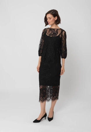 Koronkowa bluzka z topem