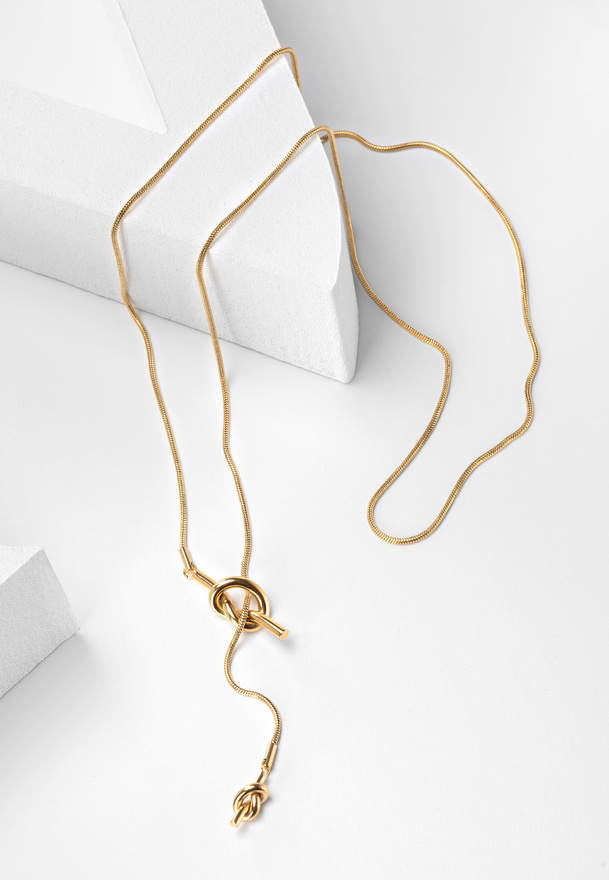 Naszyjnik z podwójną zawieszką