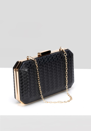 Wizytowa torebka w kolorze czarnym